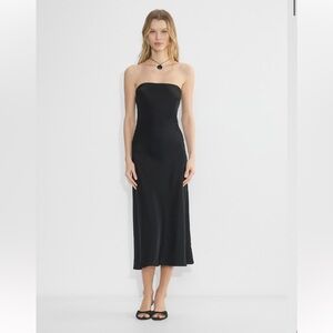 Aritzia Charmaine Satin Dress
